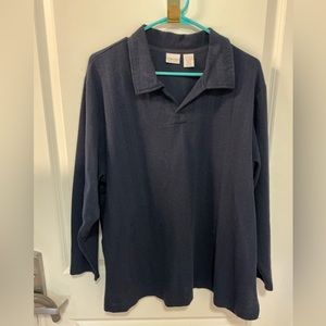 22-24 dark navy tee